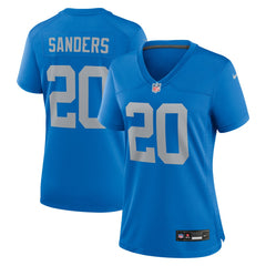 NFL Barry Sanders Detroit Lions Women's Alternate Game Jersey - Blue