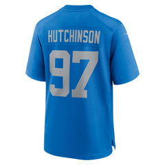 NFL Aidan Hutchinson Detroit Lions Alternate Game Jersey - Blue