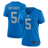 NFL David Montgomery Detroit Lions Women's Alternate Game Jersey - Blue