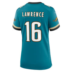 NFL Trevor Lawrence Jacksonville Jaguars Women's Prowler Throwback Game Jersey - Teal