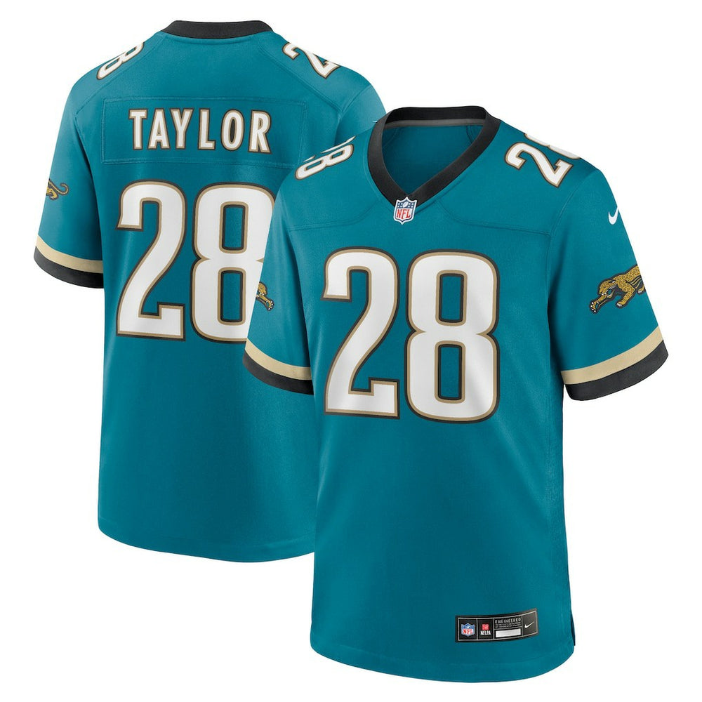 NFL Fred Taylor Jacksonville Jaguars Prowler Throwback Retired Player Game Jersey - Teal
