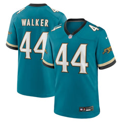 NFL Travon Walker Jacksonville Jaguars Prowler Throwback Player Game Jersey - Teal
