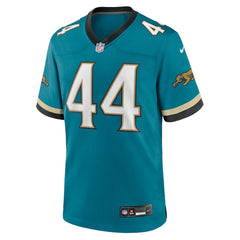 Travon Walker Jacksonville Jaguars Prowler Throwback Player Game Jersey Teal
