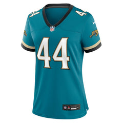 NFL Travon Walker Jacksonville Jaguars Women's Prowler Throwback Game Jersey - Teal