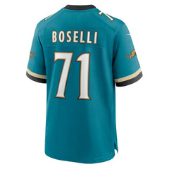 NFL Tony Boselli Jacksonville Jaguars Prowler Throwback Retired Player Game Jersey - Teal