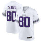 NFL Cris Carter Minnesota Vikings Alternate Retired Player Game Jersey - White