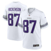 NFL T.J. Hockenson Minnesota Vikings Alternate Game Player Jersey - White