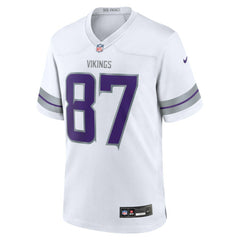 NFL T.J. Hockenson Minnesota Vikings Alternate Game Player Jersey - White
