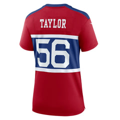 NFL Lawrence Taylor New York Giants Women's Alternate Retired Player Game Jersey - Century Red