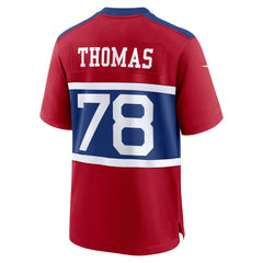 NFL Andrew Thomas New York Giants Alternate Player Game Jersey - Century Red