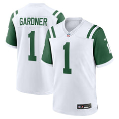 NFL Ahmad Sauce Gardner New York Jets Classic Alternate Game Jersey - White
