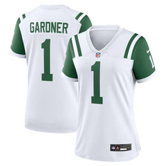 NFL Ahmad Sauce Gardner New York Jets Women's Classic Alternate Game Jersey - White