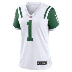 NFL Ahmad Sauce Gardner New York Jets Women's Classic Alternate Game Jersey - White
