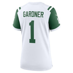 NFL Ahmad Sauce Gardner New York Jets Women's Classic Alternate Game Jersey - White