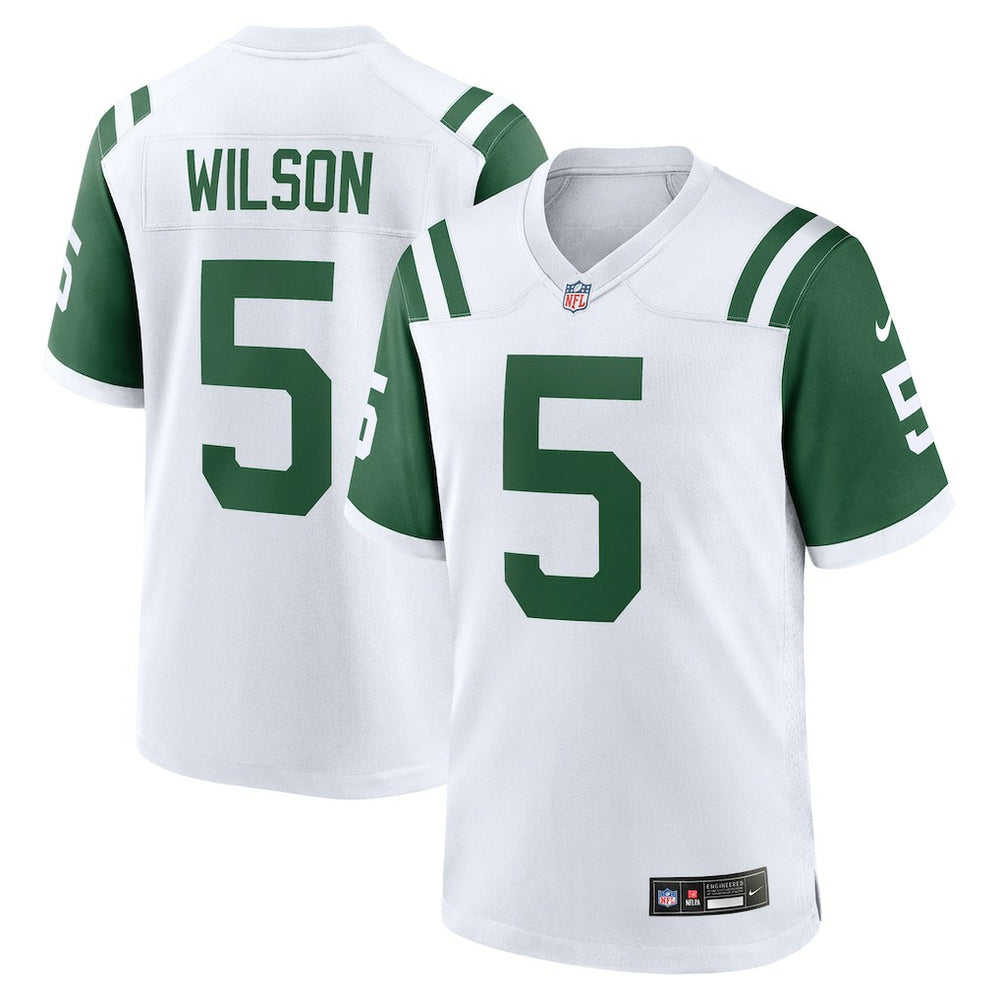 NFL Garrett Wilson New York Jets Classic Alternate Game Jersey - White