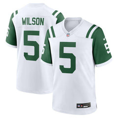 NFL Garrett Wilson New York Jets Classic Alternate Game Jersey - White