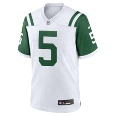 NFL Garrett Wilson New York Jets Classic Alternate Game Jersey - White