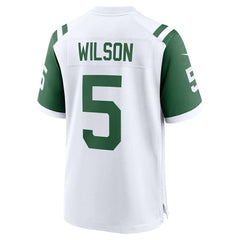 Garrett Wilson New York Jets Classic Alternate Game Jersey White