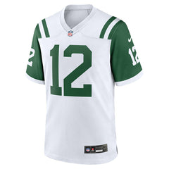 NFL Joe Namath New York Jets Classic Alternate Retired Player Game Jersey - White