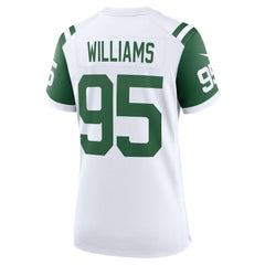 NFL Quinnen Williams New York Jets Women's Classic Alternate Game Jersey - White