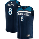 NBA Josh Minott Minnesota Timberwolves Fast Break Player Jersey - Icon Edition - Navy