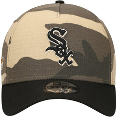 Chicago White Sox New Era Camo Crown A-Frame 9FORTY Adjustable Hat Hats