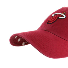 Miami Heat '47 Women's Confetti Undervisor Clean Up Adjustable Hat Red