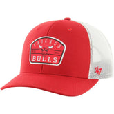 Chicago Bulls '47 Semi Patch Trucker Adjustable Hat Red