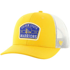 Golden State Warriors '47 Semi Patch Trucker Adjustable Hat Gold