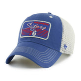 Philadelphia 76ers '47 Five Point Patch Clean Up Adjustable Hat Royal