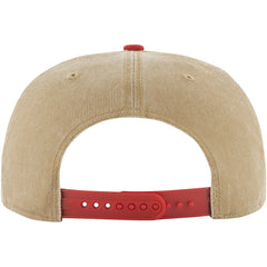 Chicago Bulls '47 Chilmark Captain Snapback Khaki/Red