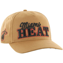 Miami Heat '47 Barnes Hitch Adjustable Hat Tan