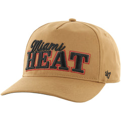 Miami Heat '47 Barnes Hitch Adjustable Hat Tan