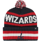 Washington Wizards '47 Bering Cuffed Knit Hat with Pom Navy