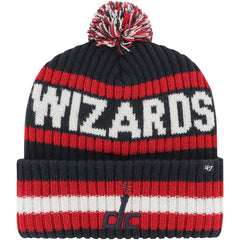 Washington Wizards '47 Bering Cuffed Knit Hat with Pom Navy