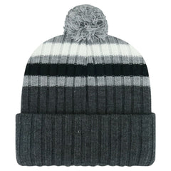 NHL Philadelphia Flyers '47 Stack Patch Cuffed Knit Hat with Pom - Gray