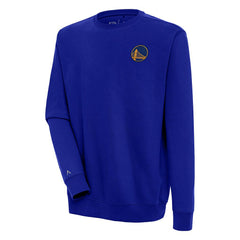 Golden State Warriors Antigua Victory Pullover Sweatshirt Royal