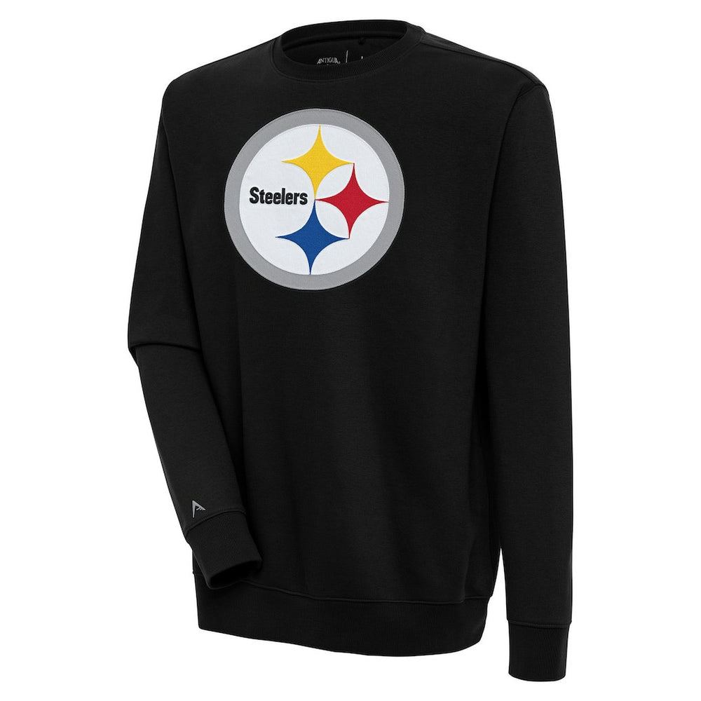 Pittsburgh Steelers Antigua Victory Pullover Sweatshirt Black