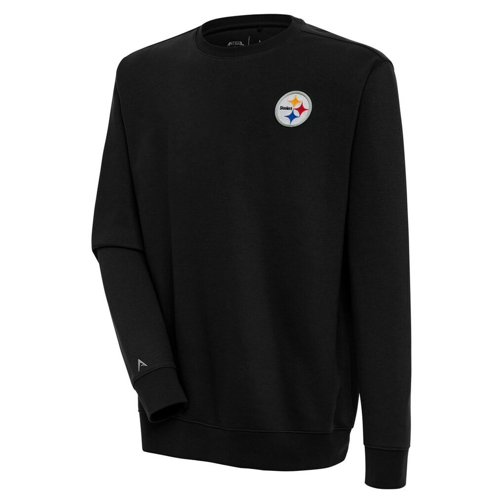 Pittsburgh Steelers Antigua Victory Pullover Sweatshirt Black