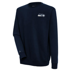 Seattle Seahawks Antigua Victory Pullover Sweatshirt College Navy