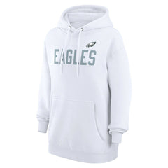 Philadelphia Eagles G-III 4Her by Carl Banks Women's Dot Print Pullover Hoodie White