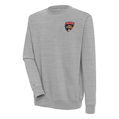 NHL Florida Panthers Antigua Victory Pullover Sweatshirt - Heather Gray