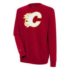 NHL Calgary Flames Antigua Victory Pullover Sweatshirt - Red