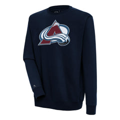 NHL Colorado Avalanche Antigua Victory Pullover Sweatshirt - Navy