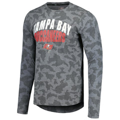 Tampa Bay Buccaneers Starter Long Sleeve T-Shirt Heather Charcoal
