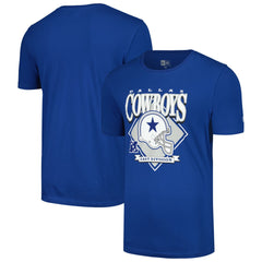 Dallas Cowboys New Era Helmet Historic Marks T-Shirt Royal