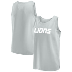 Detroit Lions Elements Tank Top Gray
