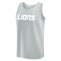 Detroit Lions Elements Tank Top Gray