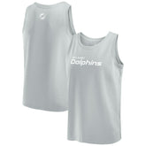 Miami Dolphins Elements Tank Top Gray