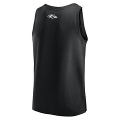 Baltimore Ravens Elements Tank Top Black
